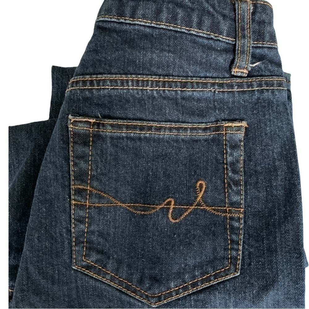 ST. Johns Bay Stretch jeans dark blue size 6 straight leg